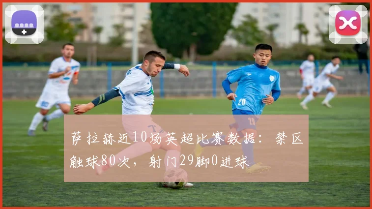 萨拉赫近10场英超比赛数据：禁区触球80次，射门29脚0进球